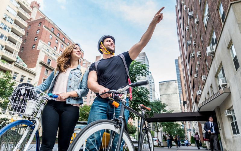 New York På Cykel