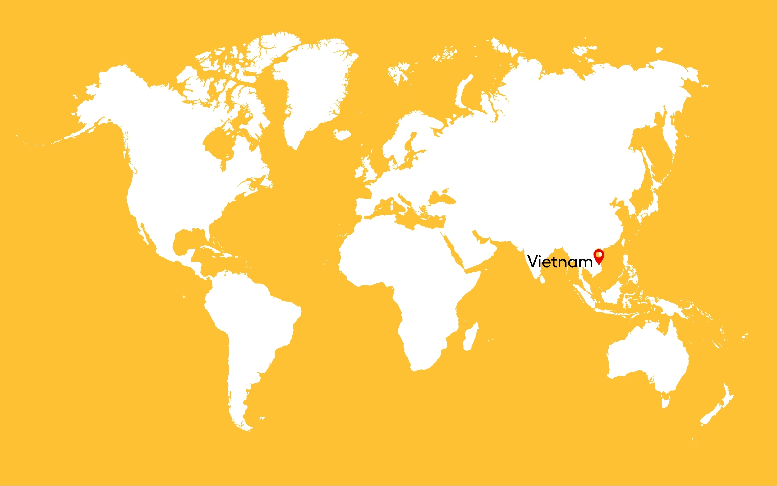 Vietnam På Verdenskort