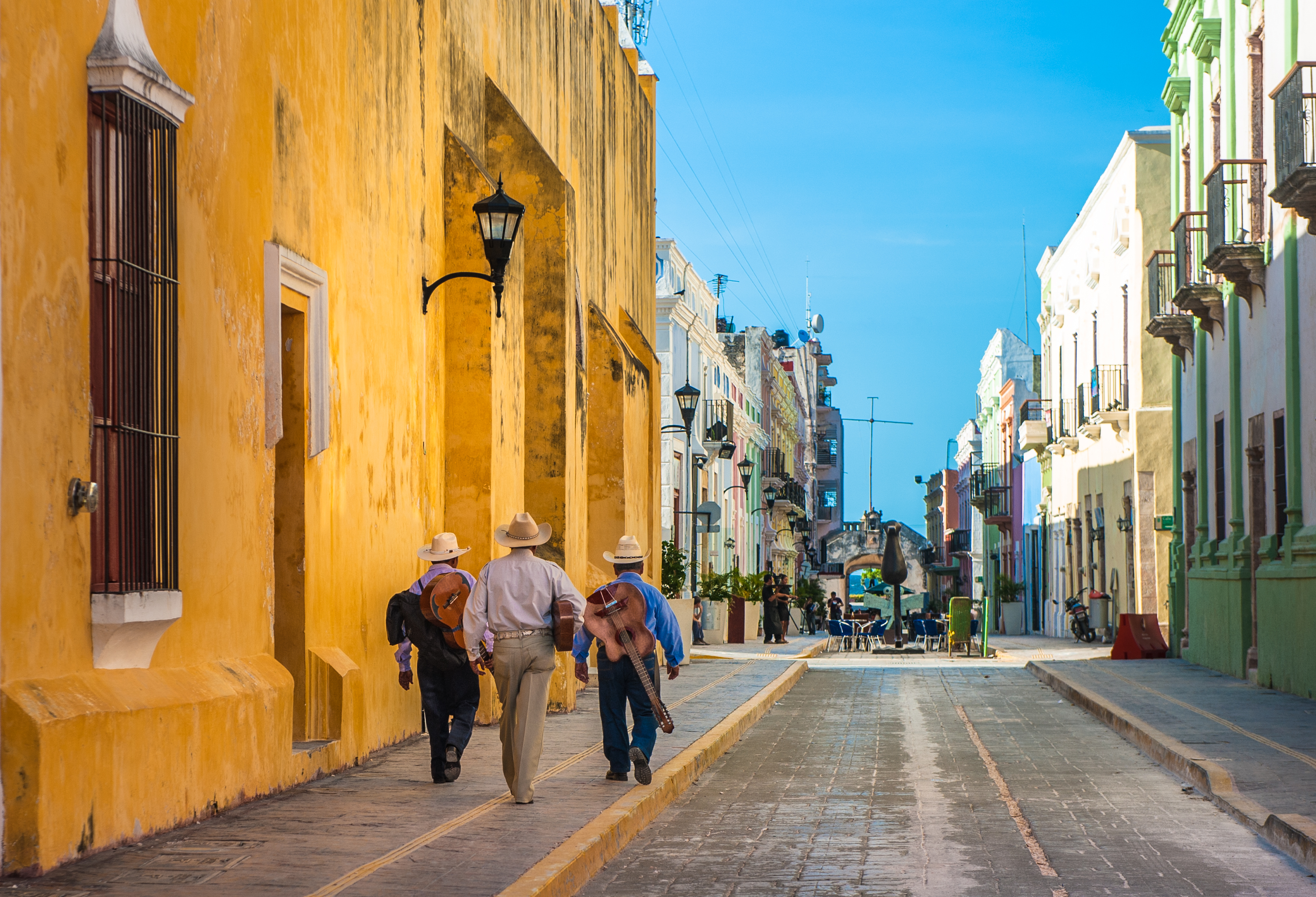 Shutterstock 1250048347 Mariachi On The Streets Of Colonial Campeche City, Mexico