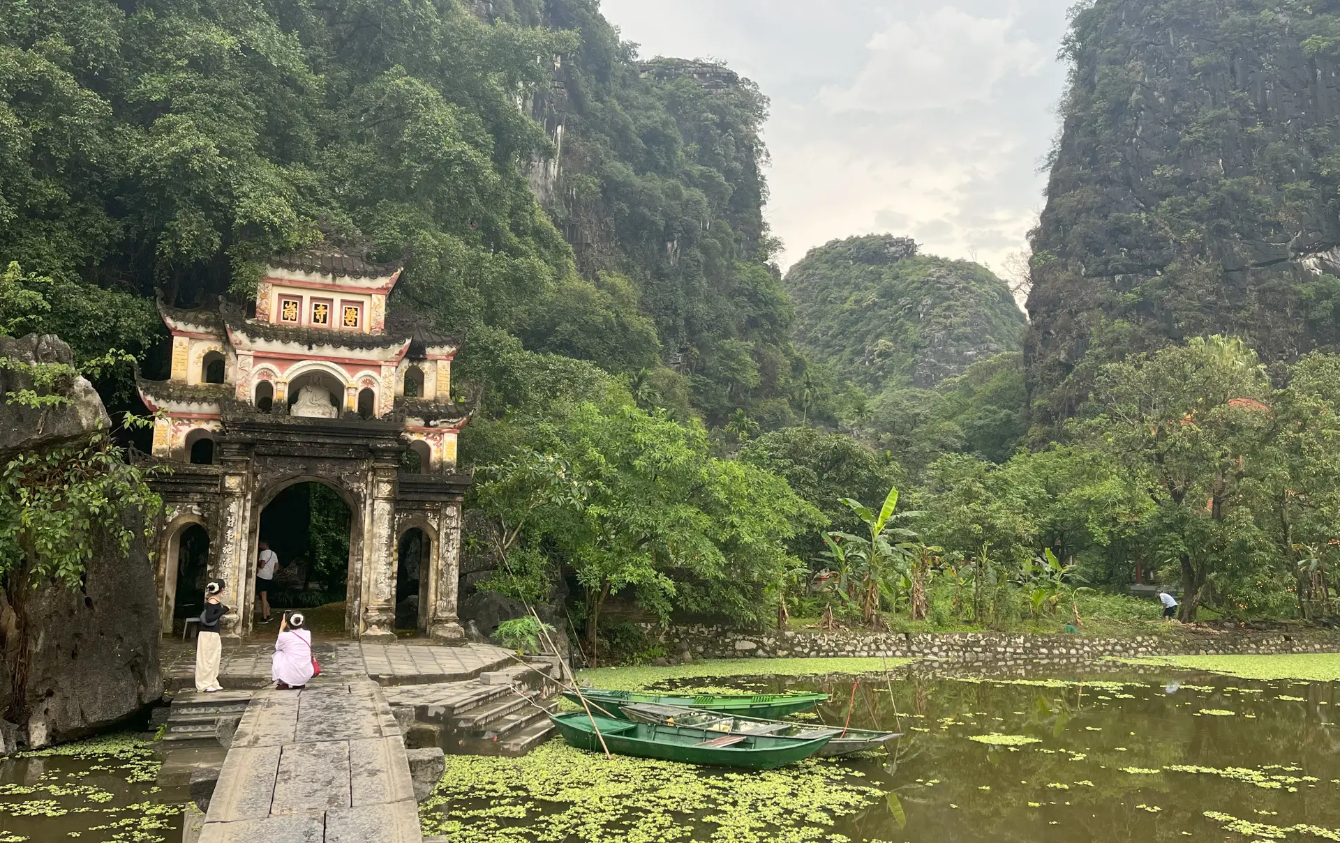 Bich Dong Tempel Ellens Billed