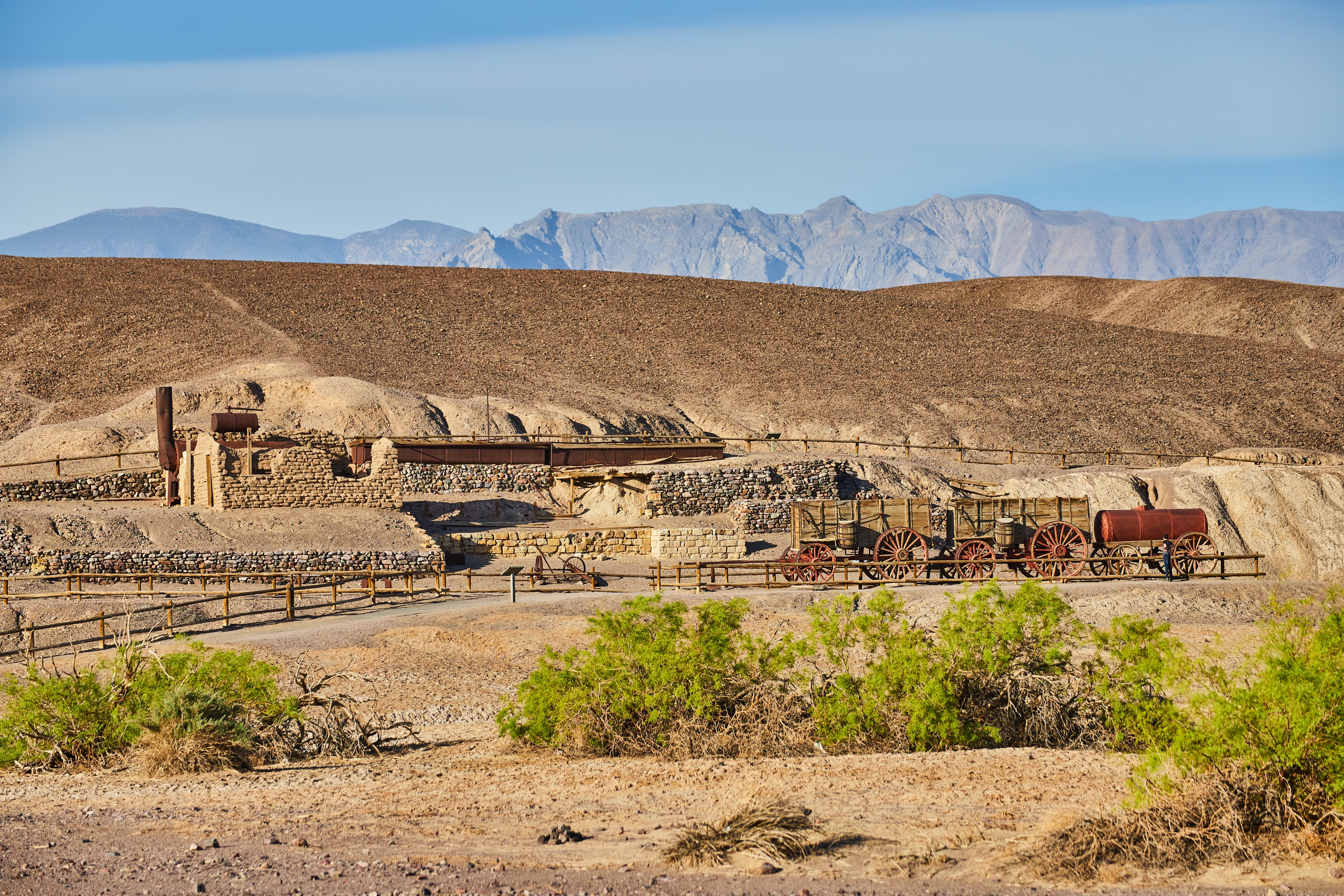 Harmony Borax Works i Death Valley
