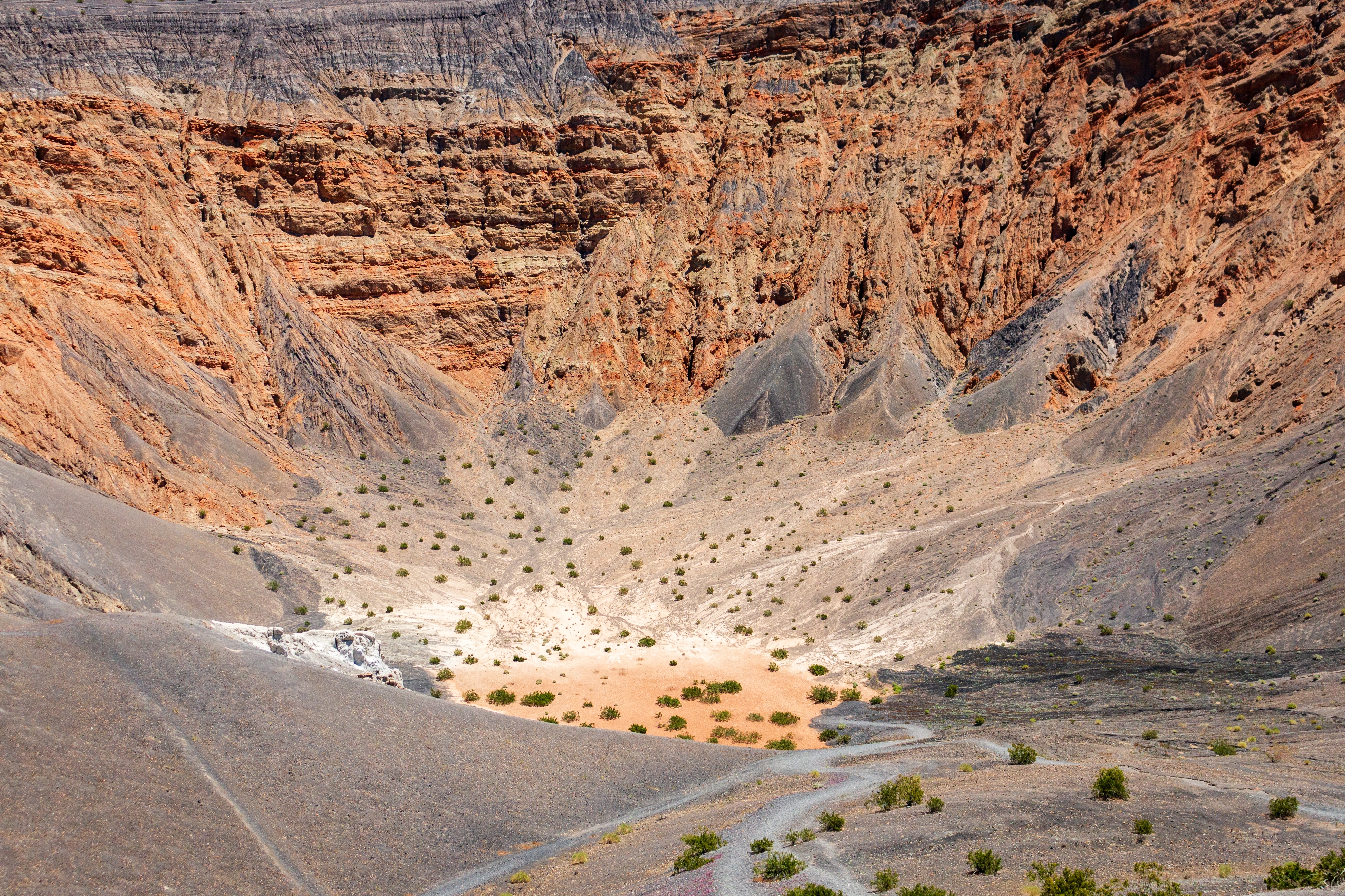 Ubehebe Crater i Death Valley, USA 