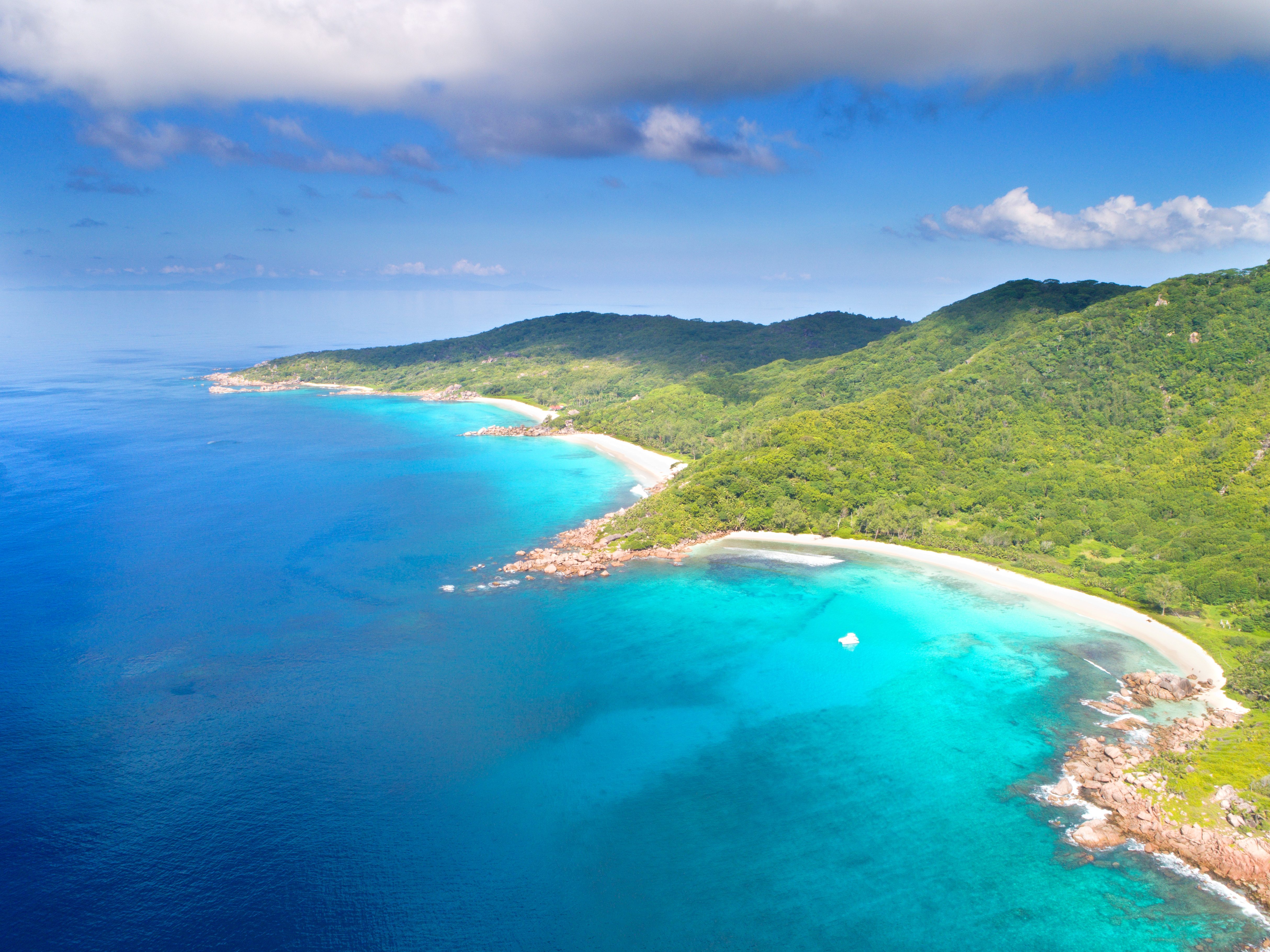 Shutterstock 619306376 Anse Cocos, Petit Anse, Grand Anse, Tropical Beaches At Seychelles, La Digue
