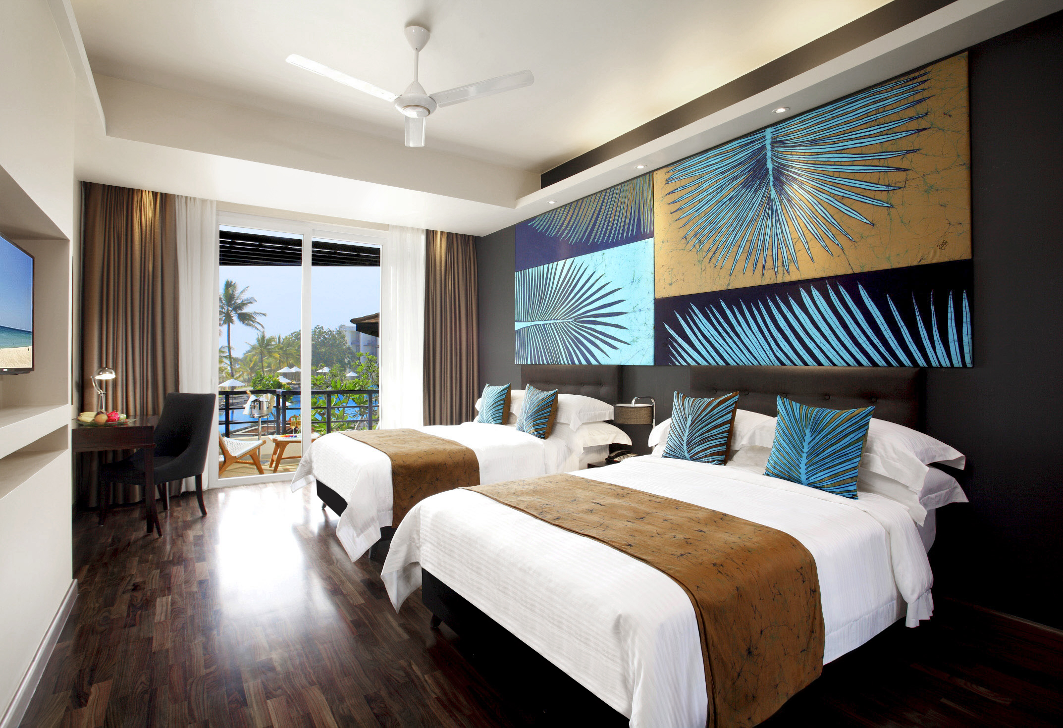 NH Bentota Ceysands Resort Rooms Superior Ocean View Room Bedroom