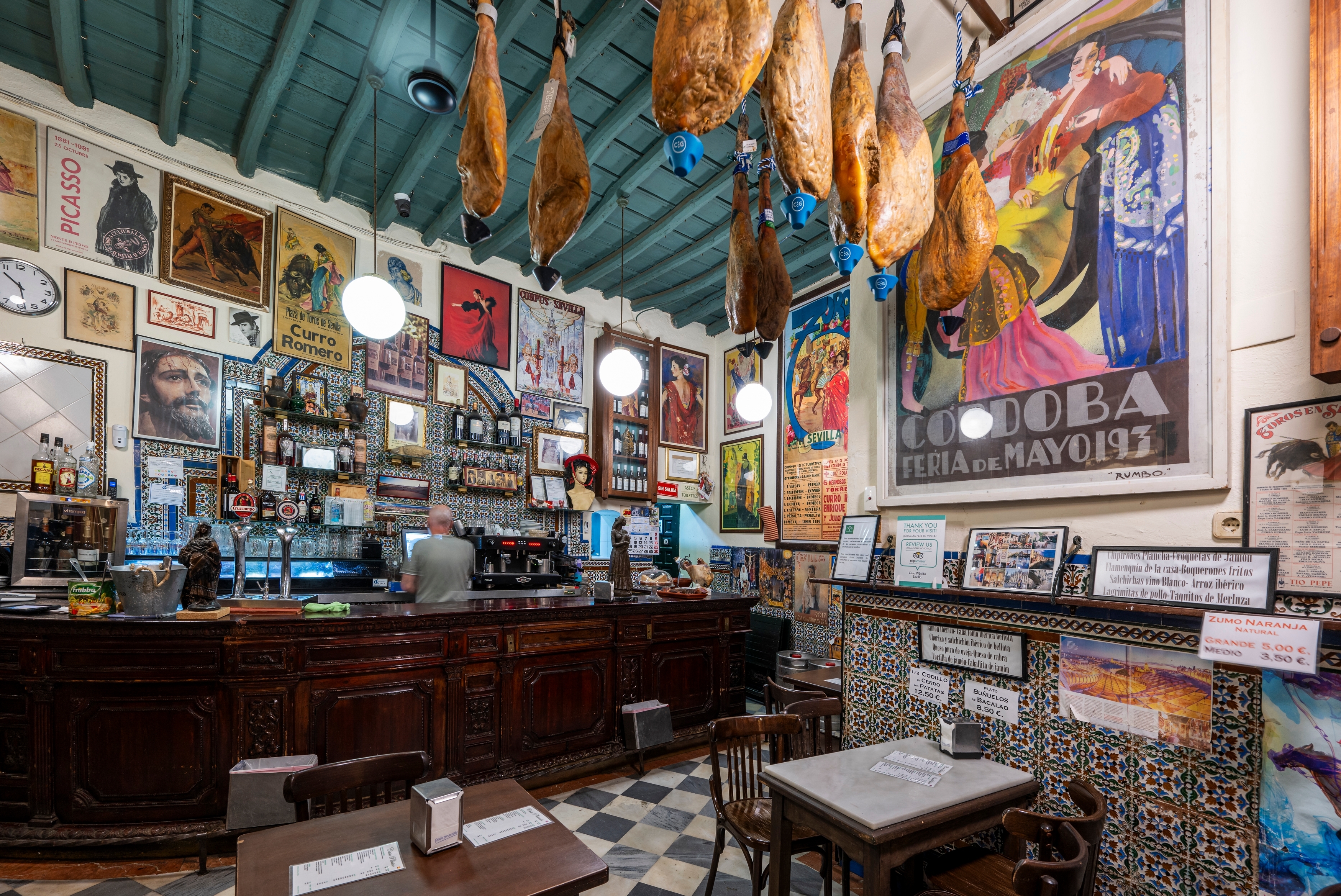 Old Bar In Santa Cruz District Sevilla Shutterstock 2481875425