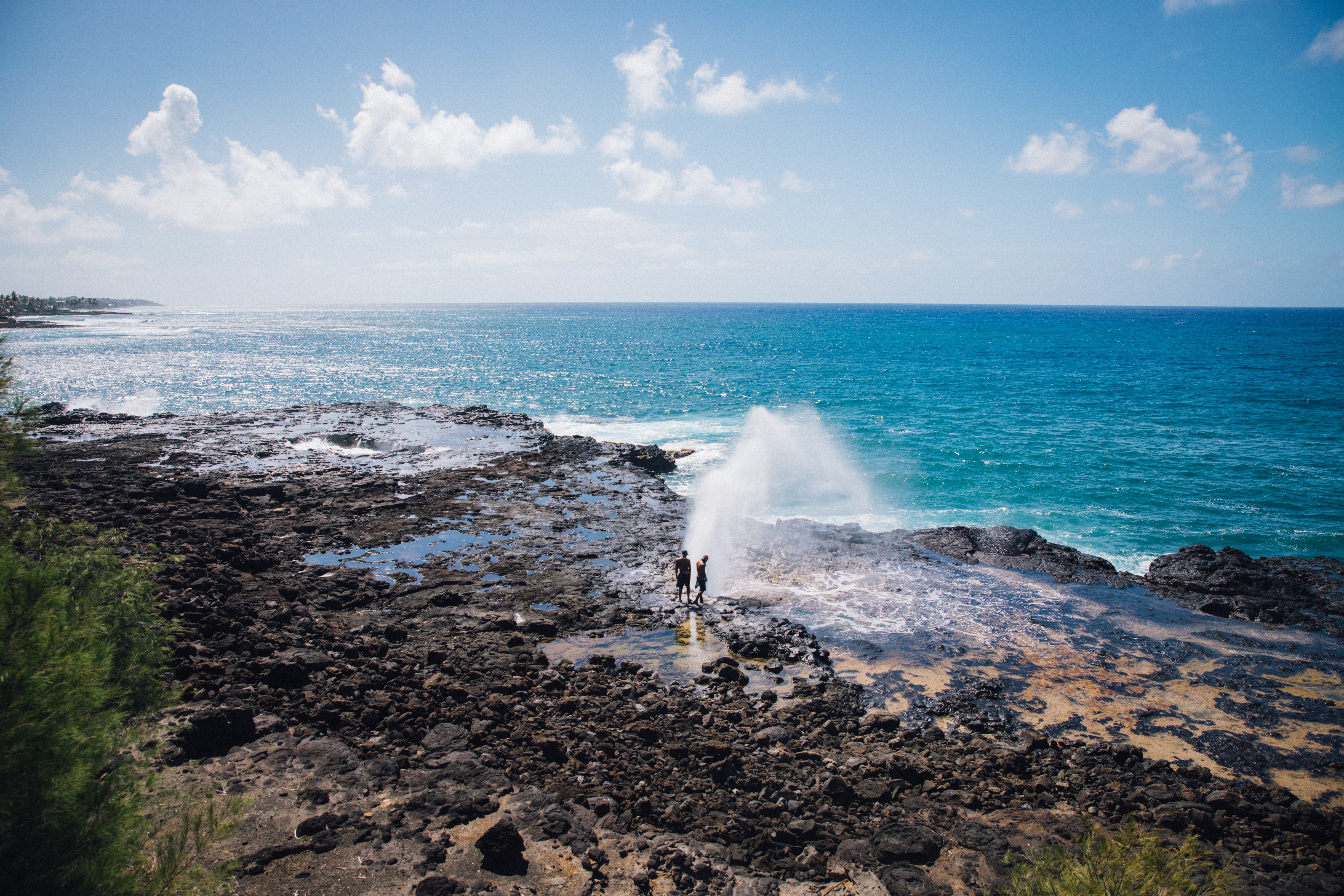 Spouting Horn Kauai Hawaii